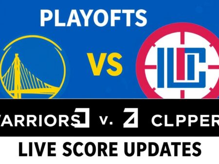 NBA季後賽第一輪：勇士vs快艇，現場比數即時報導